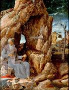 Andrea Mantegna San Girolamo nel Deserto oil painting artist
